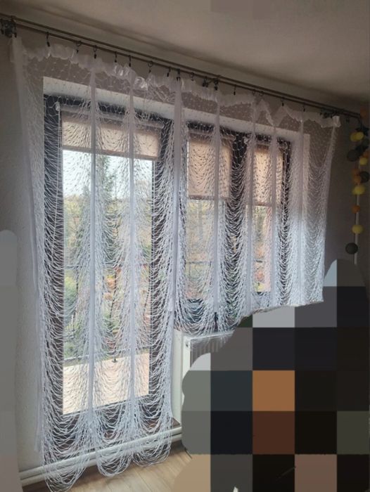 Firanka  firana duża na okno 2 m