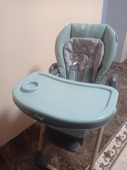 Стільчик для годування El Camino Craft ME 1115-W Mint.
