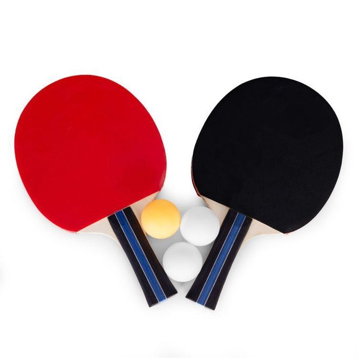 Zestaw do tenisa stołowego – 2 paletki + 3 piłeczki | NOWY, OKAZJA!