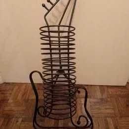 uporte / Porta-CDs Decorativo em Ferro em Forma de Guitarra