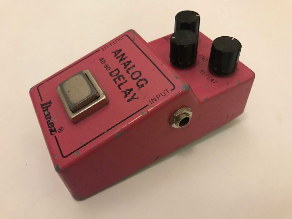 Ibanez AD-80 Vintage Analog Delay Effects Pedal MN3005 Chip