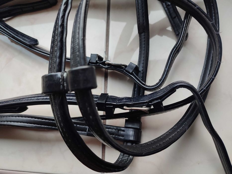 Ogłowie Daslö full syntetyk