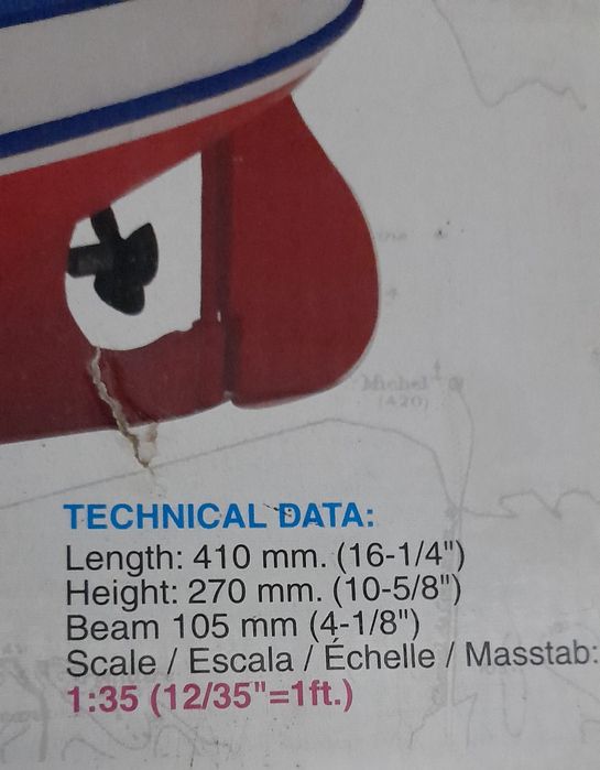Barco Madeira Mare Nostrum escala 1:35