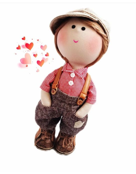 Текстильная кукла ручной работы