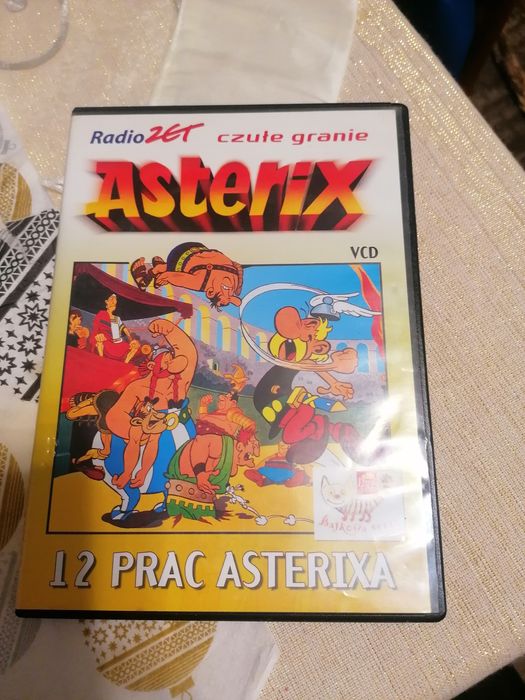 Asterix ,12prac Asterixa  na vcd