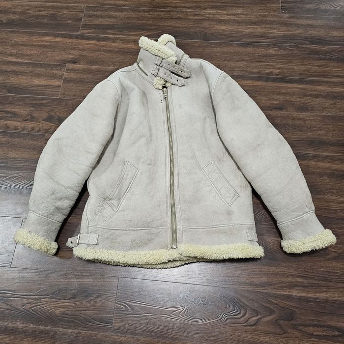 Натуральна дублянка авіатор b3