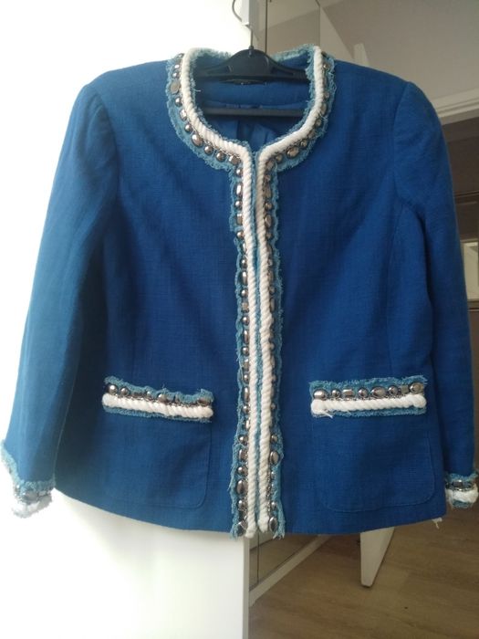 Casaco algodão linhado S/M