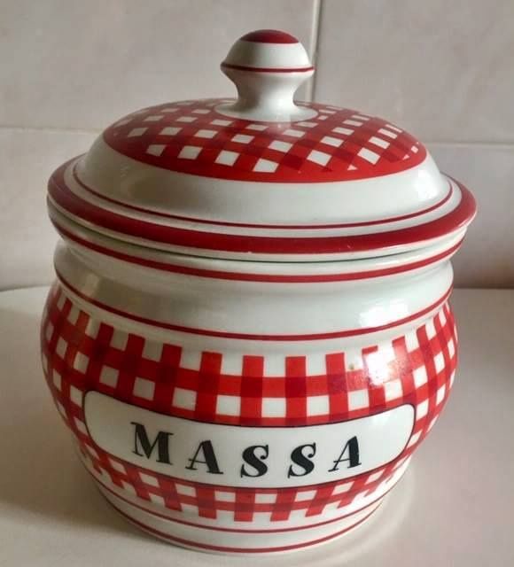 Frasco de porcelana para ingredientes