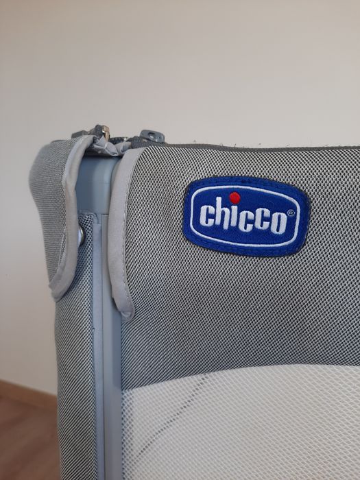 Łóżeczko dostawne Chicco Next2Me Magic Cool Grey