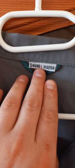 Bluza kurtka robocza szara