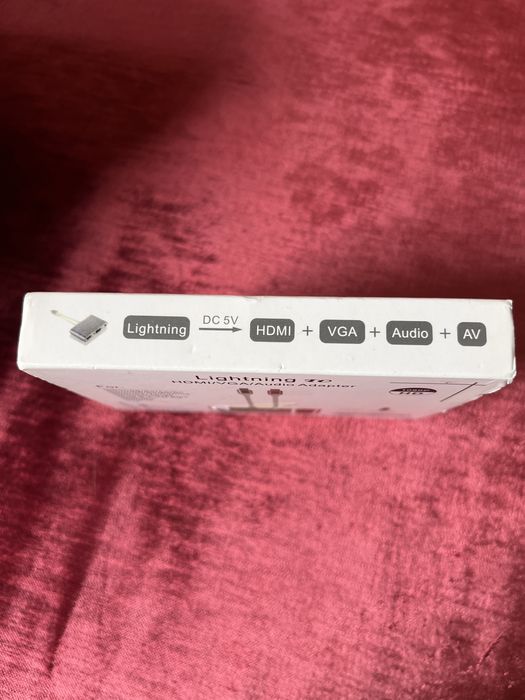 Adaptador iphone para tv