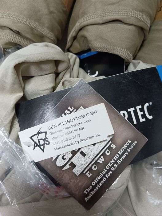 Термобілизна ECWCS GEN III Level 1 Polartec