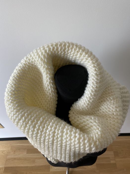 Szal komin handmade rękodzieło