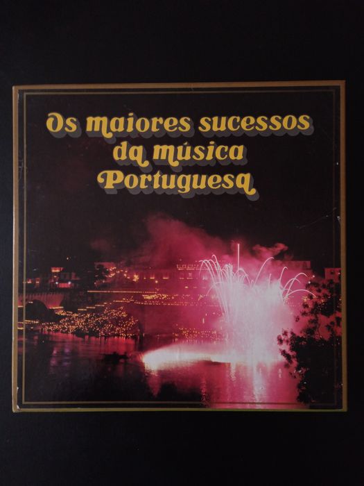Colecção de 9 vinis "Os maiores sucessos da música portuguesa"