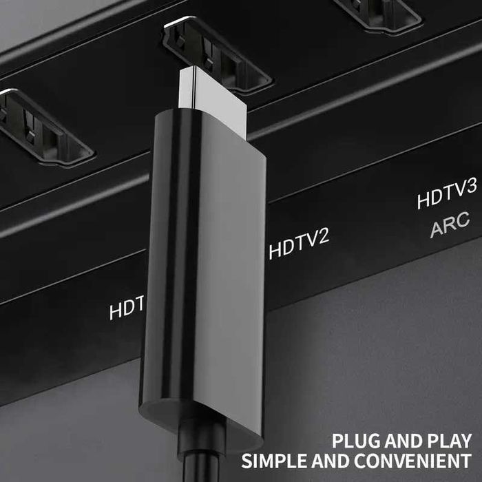 Adaptador Conversor USB-C para HDMI (novo) - 2 metros.