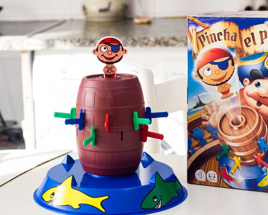 Jogo salta pirata infantil – 2 a 4 jogadores – Novo