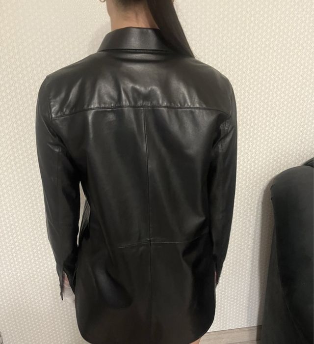 Рубашка шкіряна Massimo Dutti