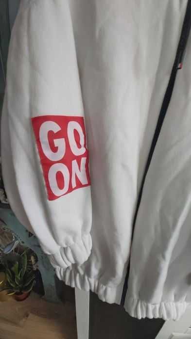 Bluza długa płaszczyk dresowy