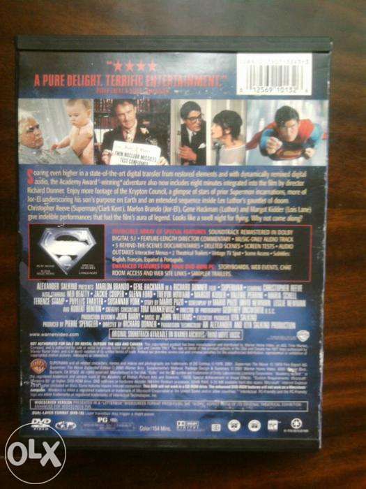 Film SUPERMAN podwójna DVD Double - UNIKAT ! English