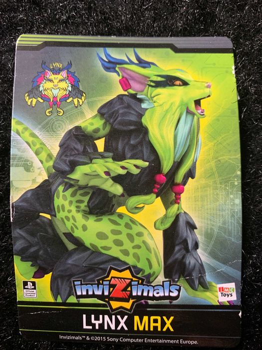 Coleção, Invizimals: Lynx Max, IronBug Max, Skywolf Pup, Sky Sarge