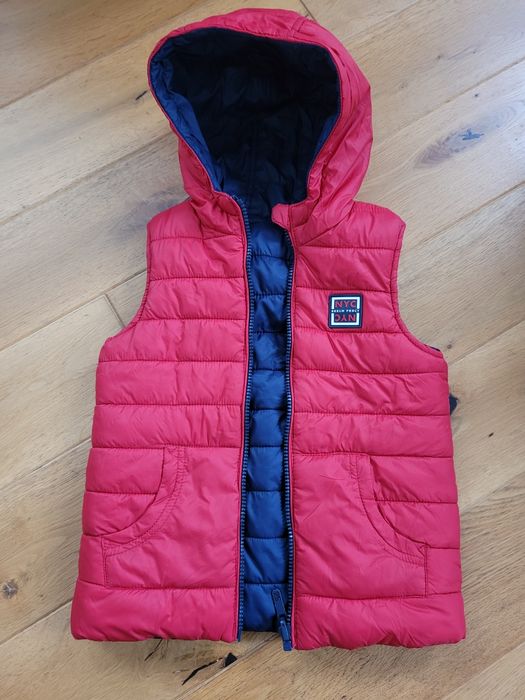 Dwustronna kamizelka dla chłopca 122