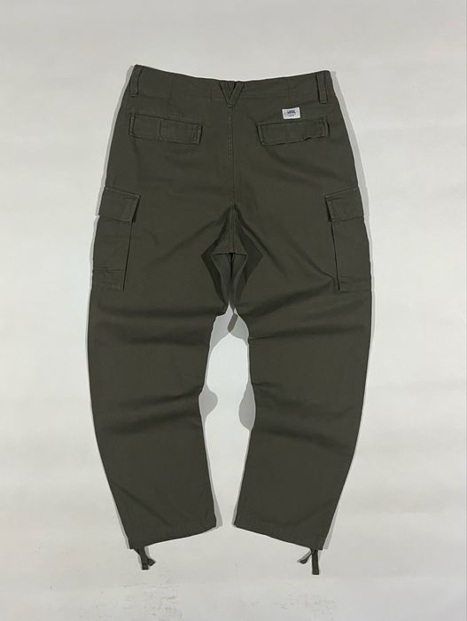 Хакі vans x alva cargo pants широкі карго штани ванс алва size m 32х32