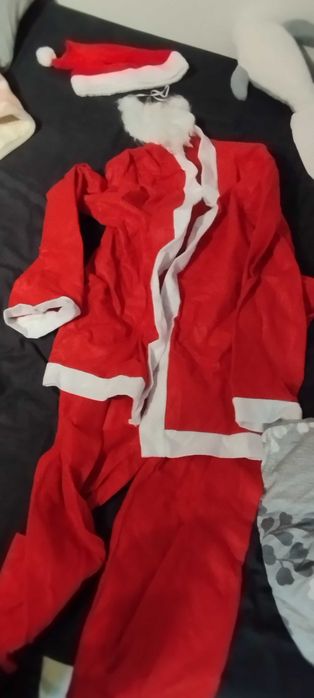 Disfarce Pai Natal adulto completo teatro festas