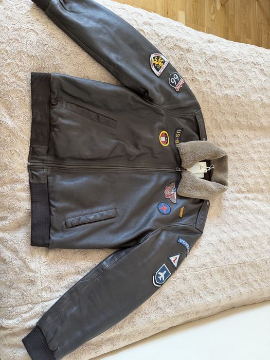 Kurtka skurzana Top Gun