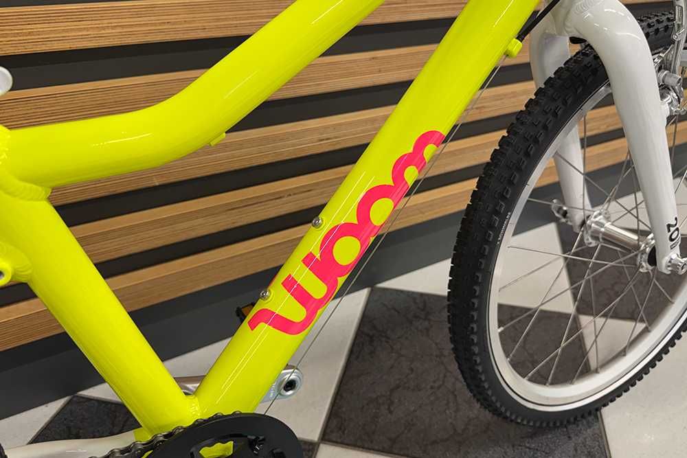 Rower dziecięcy woom 4 GO NEON LIME - LMITOWANA EDYCJA - rowery woom KRAKÓW