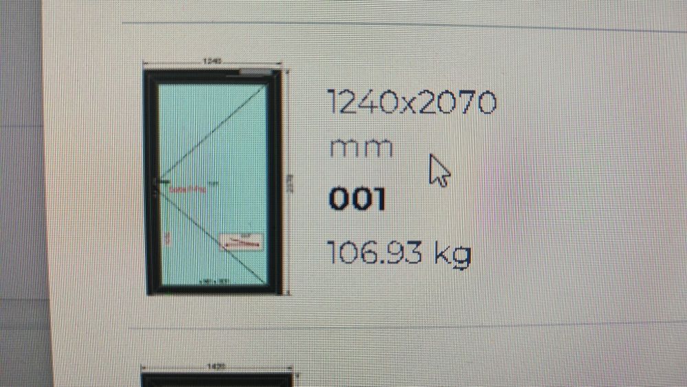 Drzwi EI30 PPOŻ Aluminiowe - 100' Lewe