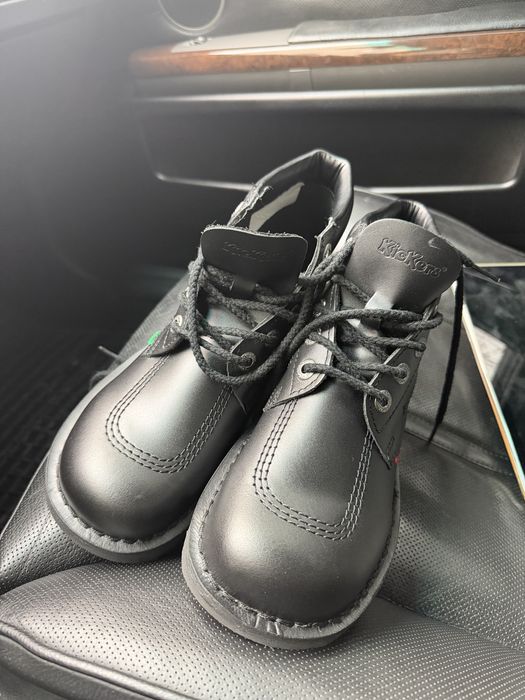 Взуття обув Чоловічі шкіряні черевики Kickers Original — нові