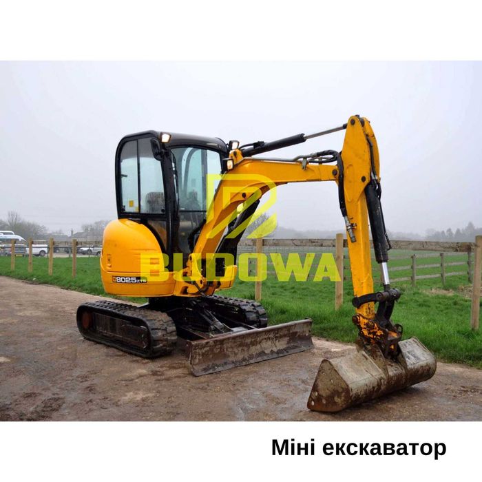 Послуги Оренда Екскаватор Міні Самоскид Погрузчик каток навантажувач