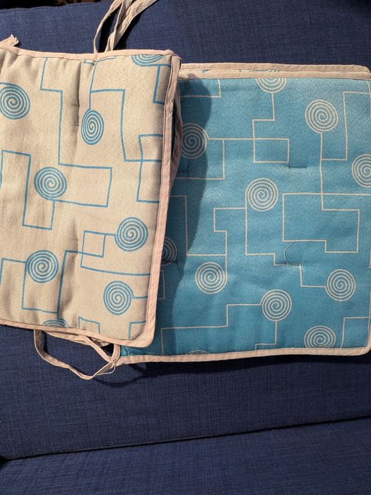 Conjunto almofadas para cadeira