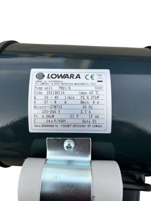 Pompa wody Lowara PM21/A 2400l/h, 37H, 0.58kW, Nowa