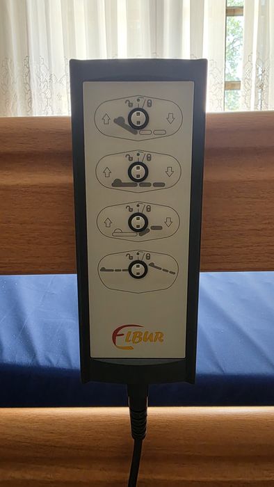 Cama articulada elétrica e elevatória