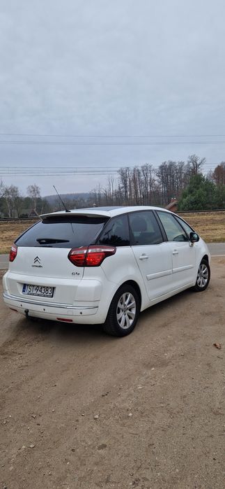 Citroen C4 Picasso 1.6HDI, biały, 2011r, dach panoramiczny,