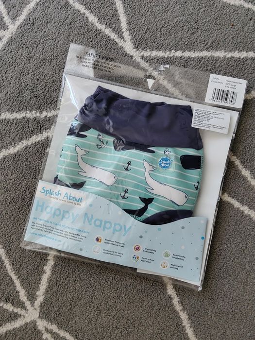 Pieluszka neoprenowa L Happy Nappy Splash About, 6 - 12 miesięcy