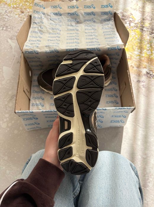 ‼️ НОВІ Кросівки Asics Gel NYC Black Coffee Brown
