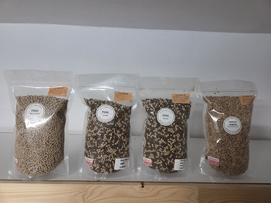 Mix pellet i pszenica zanętowa 10 kg .Karp amur .Zanęta.Rolnik