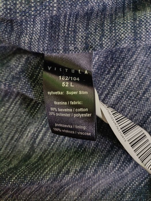 Marynarka Vistula RL 182/104 52L Super Slim