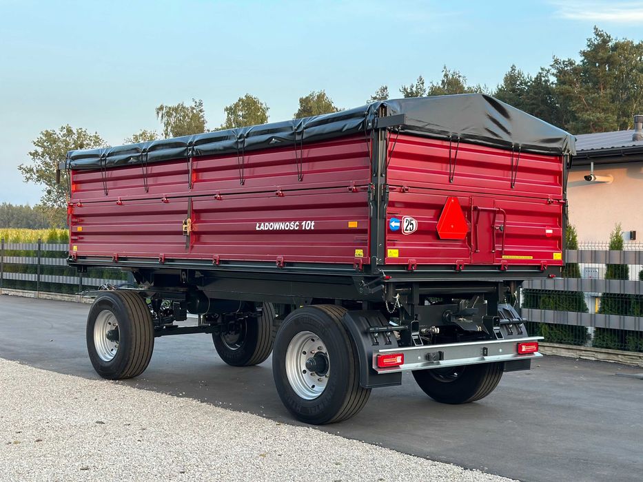 3 HL HW 3 Stronny Wywrot 6011 Ładowność 10 HW 8011 Przyczepa Rolnicza