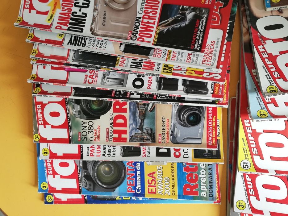 Lote de 21 Revistas Super Digital Foto