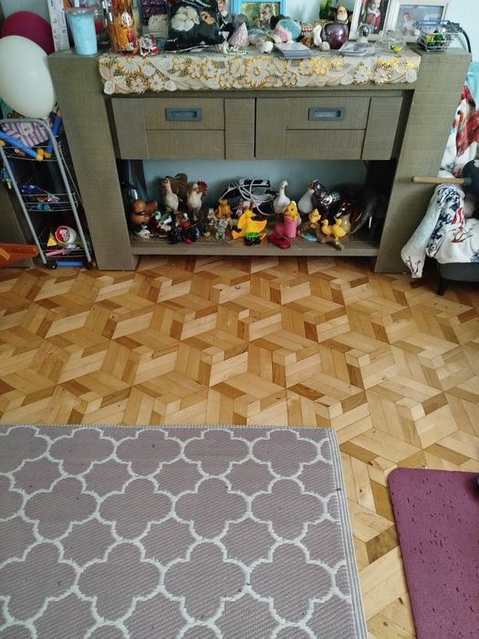 Meble pokojowe szare igratis dywan