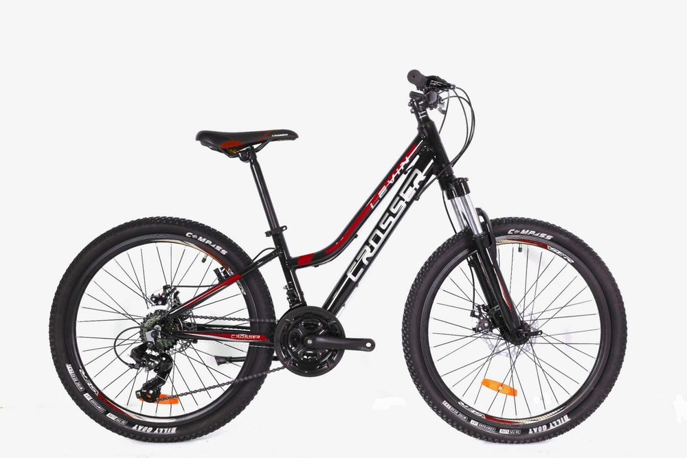 подростковый велосипед алюминий Crosser Nio Levin 24 26 Shimano
