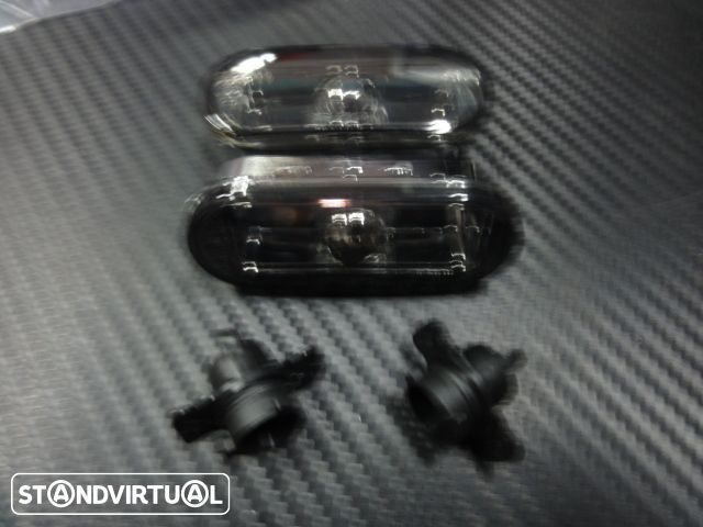 Piscas laterais + lâmpadas cromadas para VW Bora, Golf 3, Golf 4, caddy, fox, Eos, Lupo, Passat 35i, 3B, 3BG, Polo 6N, 6N2, 9N, vento, T5, Sharan,