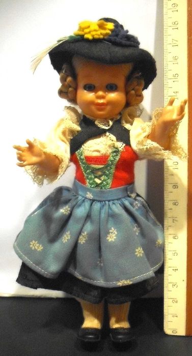 Boneca antiga alemã - anos 60