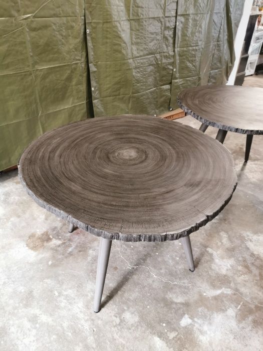 APENAS UMA Mesa-secretaria de design tronco de árvore - loja Area