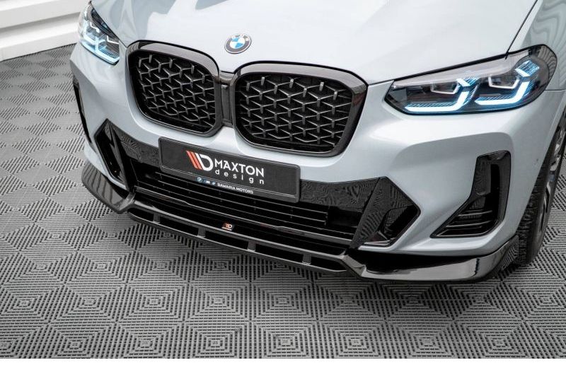 SPOILER / LIP DIANTEIRO V1 PARA BMW X4 PACK M G02 2021-