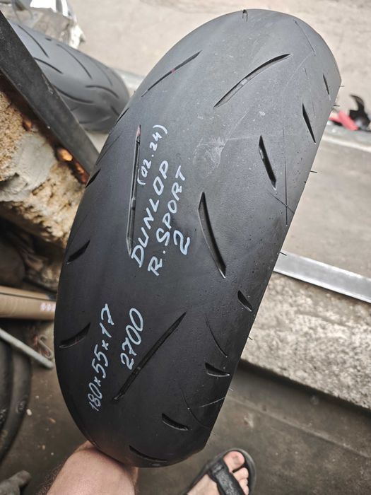 Мото шина резина спорт 180/55 R17 задняя с Германии