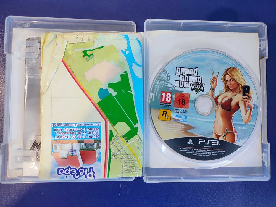 GTA 5 ігри игры диски на PS3